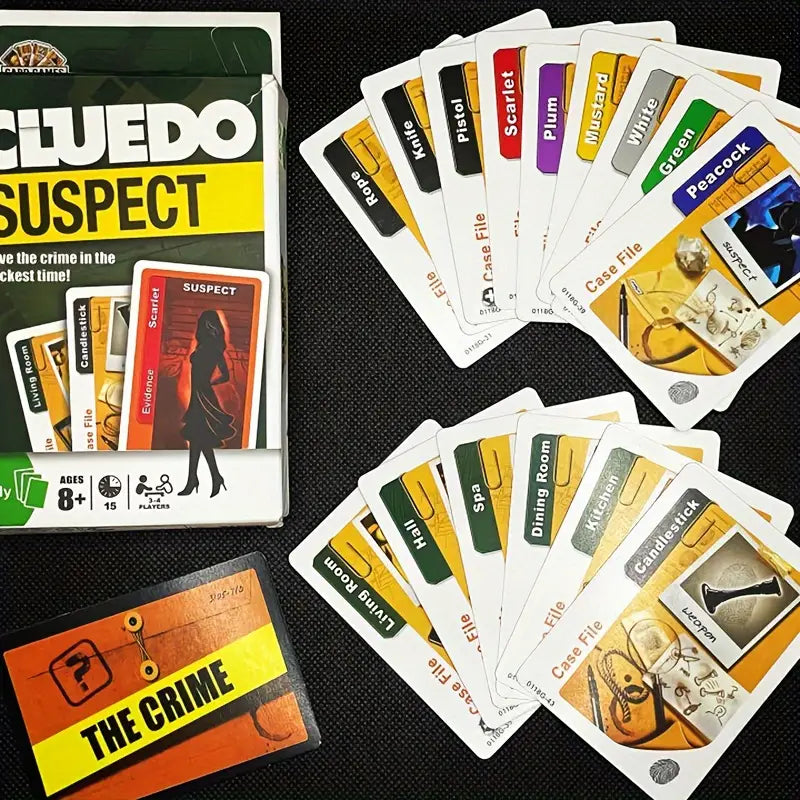 Cluedo Suspect Cardgame