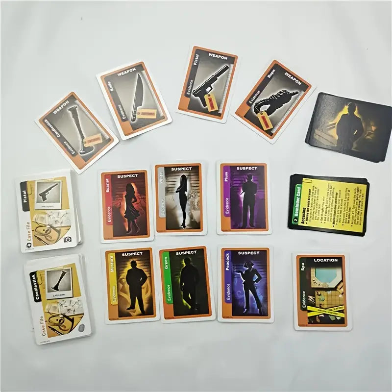 Cluedo Suspect Cardgame