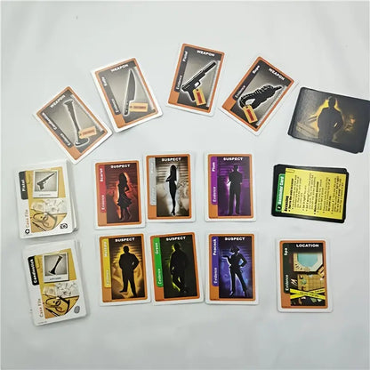 Cluedo Suspect Cardgame