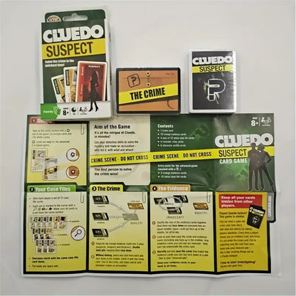 Cluedo Suspect Cardgame